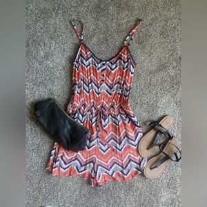 Summer Romper NWOT 💜🧡
